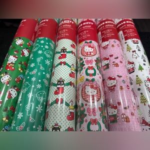 Hello Kitty Christmas wrapping paper